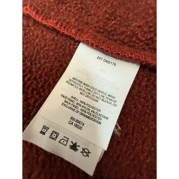 Mountain Hardware Jacket Mens L Schoeller Nano Sphere Red Soft Shell Fleece - Picture 8 of 8